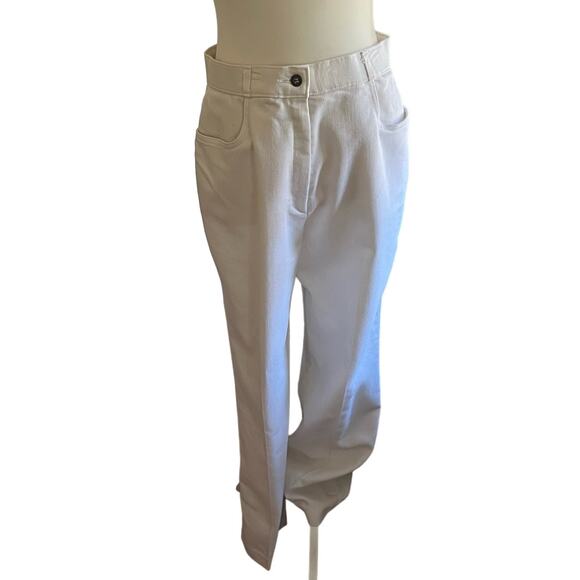 Vintage Koret City Blues Jeans Size 8 Women White Mom Jeans Bootcut High Rise - Picture 17 of 17